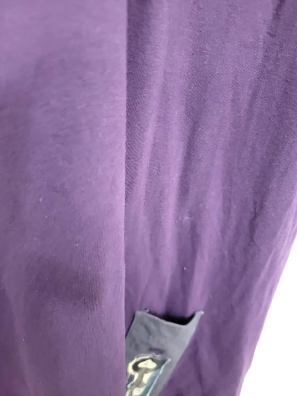 Blue Fish Pinafore Overalls Maxi Dress with Pockets Purple 1 - Picture 7 of 9